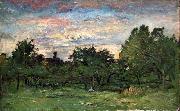Charles-Francois Daubigny Landscape oil painting artist